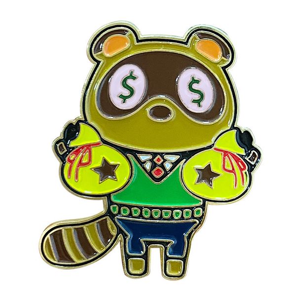 cute animal crossing tom nook soft enamel pin new horizons fashion cartoon badge brooch lapel backpack game fan jewelry gift, Blue
cute animal crossing tom nook soft enamel pin new horizons fashion cartoon badge brooch lapel backpack game fan jewelry gift, Blue