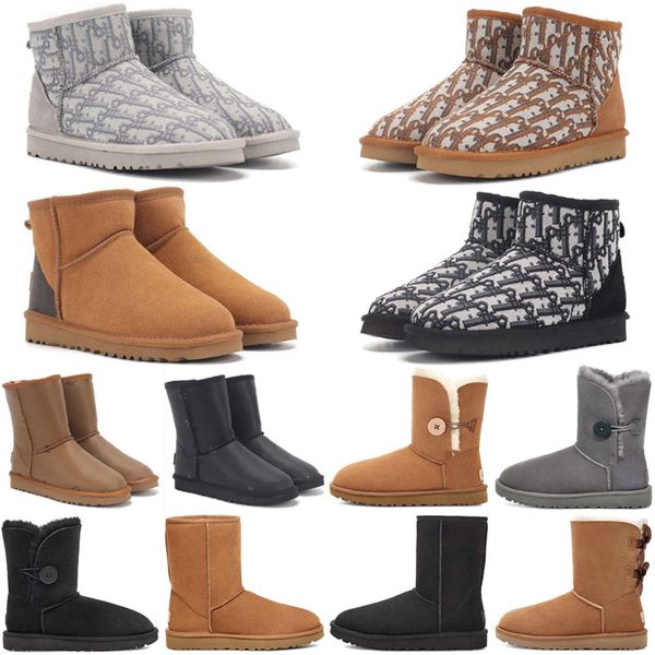 women snow boots triple black chestnut purple pink navy grey fashion classic knee ankle short boot woman ladies keep warm designer booties s
women snow boots triple black chestnut purple pink navy grey fashion classic knee ankle short boot woman ladies keep warm designer booties s