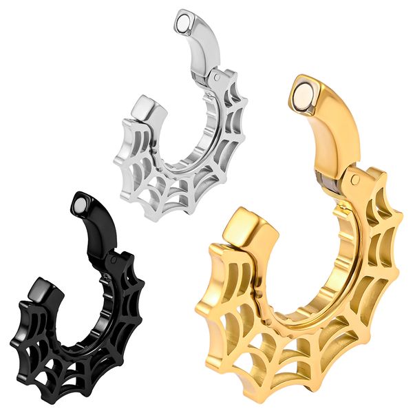 labret lip piercing jewelry belly chains vankula 2pcs stainless steel classic spider web ear weight hangers plug tunnel body jewelry piercin, Black
labret lip piercing jewelry belly chains vankula 2pcs stainless steel classic spider web ear weight hangers plug tunnel body jewelry piercin, Black