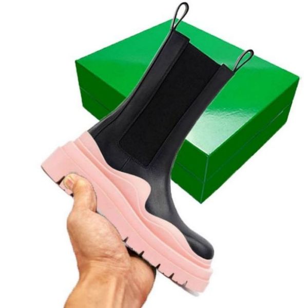 black/pink women man bottega boots luxury tire lean leather chelsea women's booties men lug platform chunky shoes lady knight low boots
black/pink women man bottega boots luxury tire lean leather chelsea women's booties men lug platform chunky shoes lady knight low boots