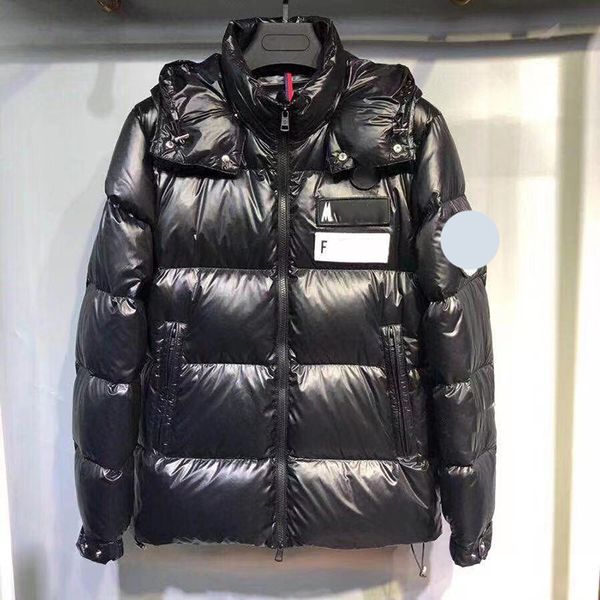 designer mens down jacket and overcoat women's chest letter design stand collar detachable hat couple's embroidered badge thickene, Black
designer mens down jacket and overcoat women's chest letter design stand collar detachable hat couple's embroidered badge thickene, Black