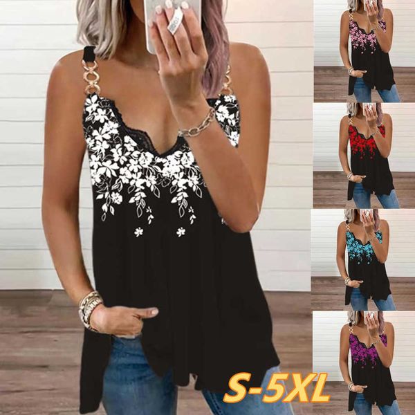 women's tanks & camis women's clothing fashion summer lace sleeveless v-neck floral print strap casual tank top, White
women's tanks & camis women's clothing fashion summer lace sleeveless v-neck floral print strap casual tank top, White