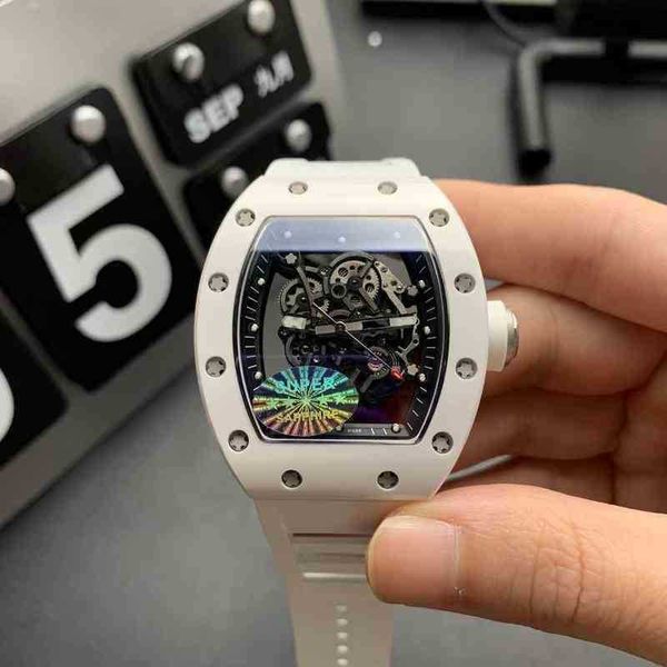luxury mens mechanics watches richa milles wristwatch trendy wine barrel watch rm055 white ceramic automatic machinery 35-02 men's and
luxury mens mechanics watches richa milles wristwatch trendy wine barrel watch rm055 white ceramic automatic machinery 35-02 men's and
