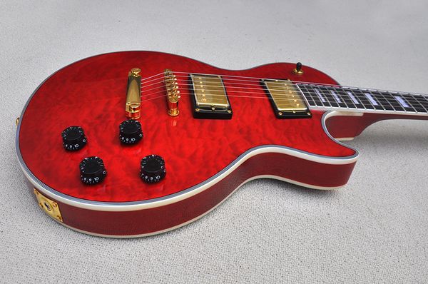 factory custom red electric guitar with block fret inlay rosewood fretboard gold hardwares quilted maple veneer offer customized
factory custom red electric guitar with block fret inlay rosewood fretboard gold hardwares quilted maple veneer offer customized