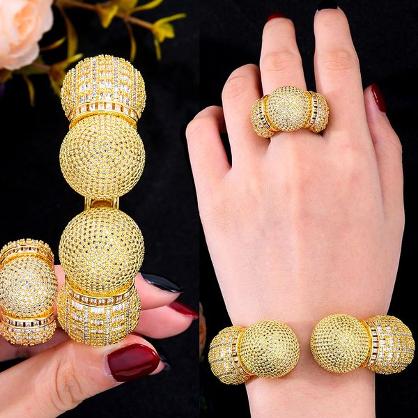 wedding jewelry sets missvikki luxury trendy charm big bangle ring for bridal original design fashion style 220929, Slivery;golden
wedding jewelry sets missvikki luxury trendy charm big bangle ring for bridal original design fashion style 220929, Slivery;golden