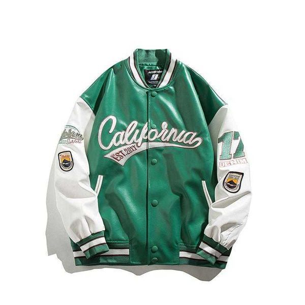 men mens designer varsity baseball jacket clothing women coats harajuku japanese racer streetwear motorcycle coats pm orti, Black;brown
men mens designer varsity baseball jacket clothing women coats harajuku japanese racer streetwear motorcycle coats pm orti, Black;brown