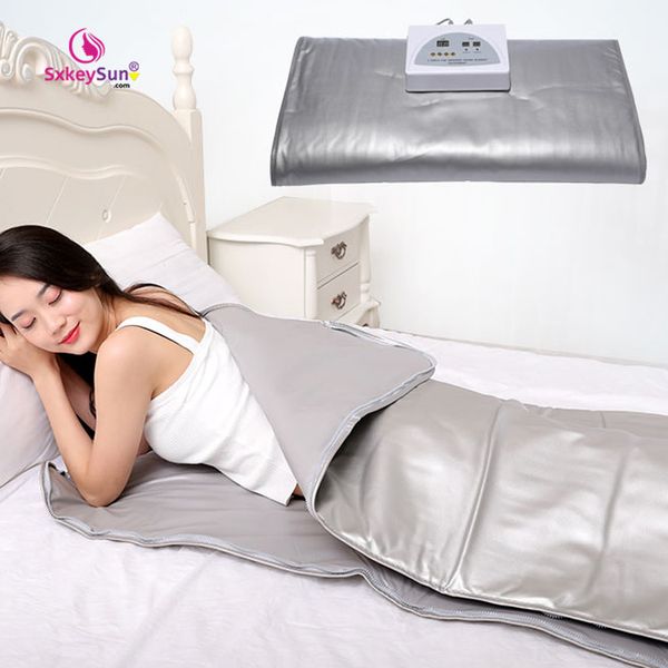 far infrared sauna blanket pressotherapy slimming machine design digital thermal body shape used for detox and fitness
far infrared sauna blanket pressotherapy slimming machine design digital thermal body shape used for detox and fitness
