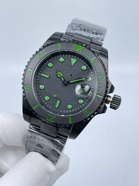 fashion classic styles mens mechanical wristwatches automatic 2813 movement full black stainless steel men's wristwatches green rubber, Slivery;brown
fashion classic styles mens mechanical wristwatches automatic 2813 movement full black stainless steel men's wristwatches green rubber, Slivery;brown