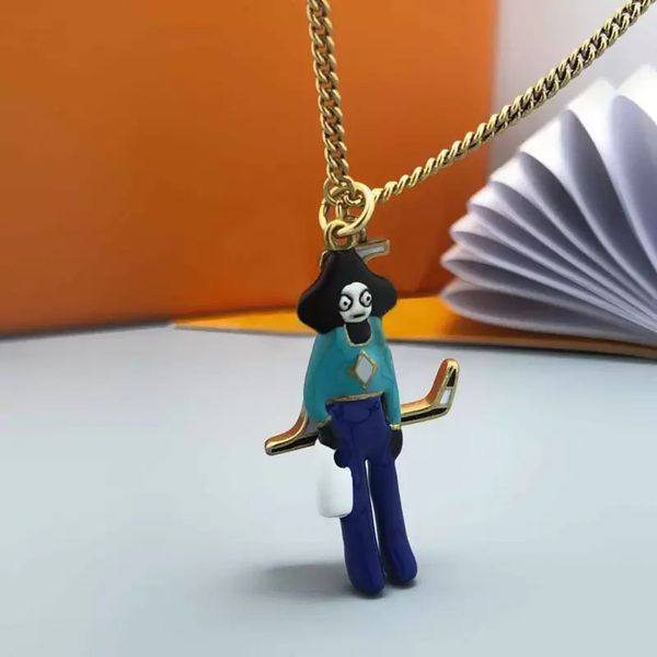 fashion pendant necklace fashion cartoon necklaces for man woman design personality party jewelry lovers christmas gift with box wholesale, Silver
fashion pendant necklace fashion cartoon necklaces for man woman design personality party jewelry lovers christmas gift with box wholesale, Silver
