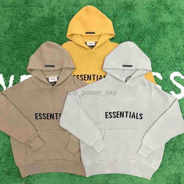men's sweaters essential designer fashion brand multi thread letter loose lazy style sweater knitted pullover hooded sweater, White;black
men's sweaters essential designer fashion brand multi thread letter loose lazy style sweater knitted pullover hooded sweater, White;black