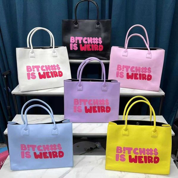 hbp totes evening bags fashion words tote large capacity handbag makaron color pu women's shopping handbags 220930
hbp totes evening bags fashion words tote large capacity handbag makaron color pu women's shopping handbags 220930