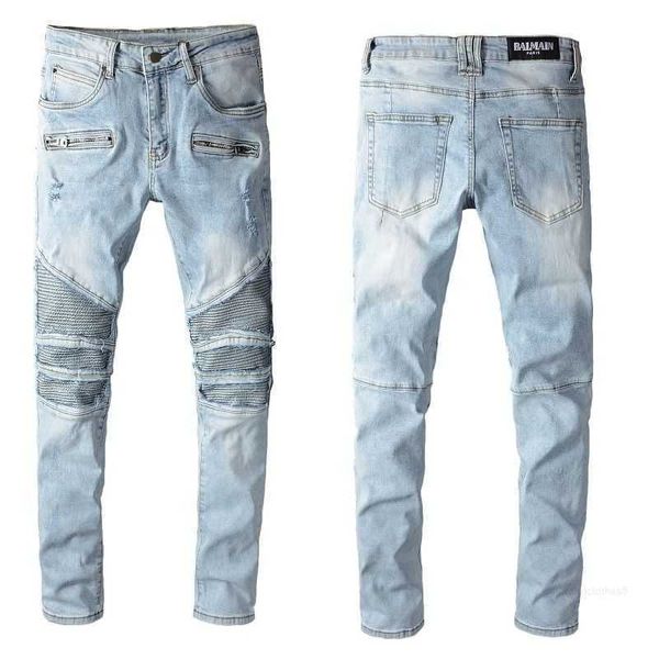 denim amirs jeans designer pants man fall high street new men's black broken embroidery patch elastic slim leggings motorcycle 3o6c, Blue
denim amirs jeans designer pants man fall high street new men's black broken embroidery patch elastic slim leggings motorcycle 3o6c, Blue