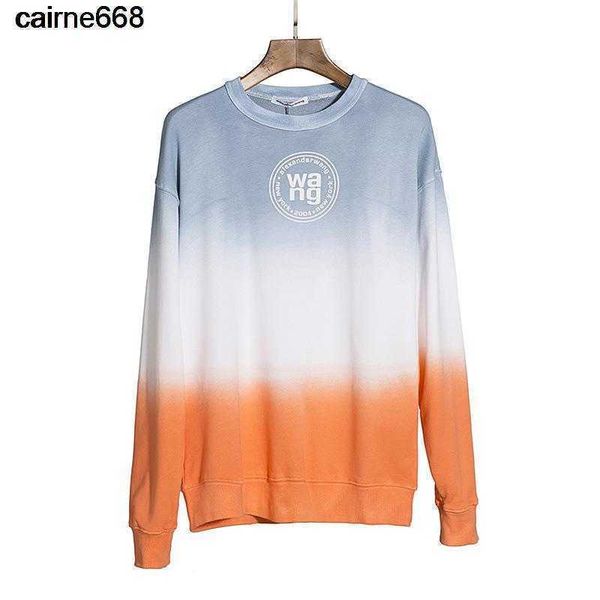 new dsigner women's hoodies sweatshirts gradual color threaded round neck men women couples aw cotton letter embroidery color matching, Black
new dsigner women's hoodies sweatshirts gradual color threaded round neck men women couples aw cotton letter embroidery color matching, Black
