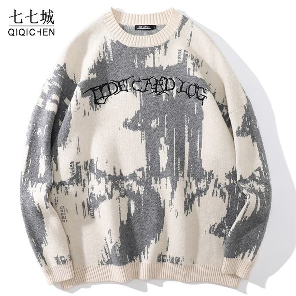 men's sweaters men hip hop streetwear knitted sweater pullover embroidery autumn harajuku cotton casual tie dye jumpers black white 220, White;black
men's sweaters men hip hop streetwear knitted sweater pullover embroidery autumn harajuku cotton casual tie dye jumpers black white 220, White;black