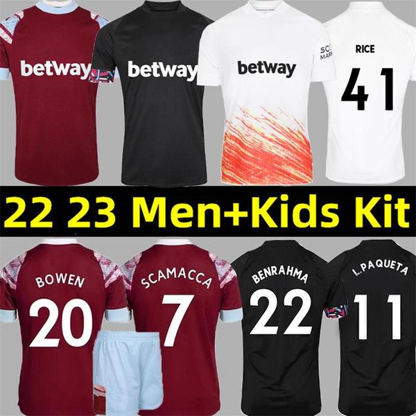 22 23 west hams rice soccer jerseys scamacca bowen united . paqueta benrahma n. aguero lanzini antonio fornals dawson 2022 2023 jersey foot, Black;yellow
22 23 west hams rice soccer jerseys scamacca bowen united . paqueta benrahma n. aguero lanzini antonio fornals dawson 2022 2023 jersey foot, Black;yellow