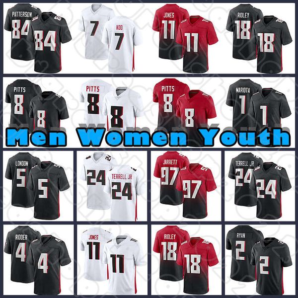 8 kyle pitts 24 a.j. terrell jr 5 drake london football marcus mariota jerseys desmond ridder younghoe koo atlantas falcon 18 ridley cordarr, Black;red
8 kyle pitts 24 a.j. terrell jr 5 drake london football marcus mariota jerseys desmond ridder younghoe koo atlantas falcon 18 ridley cordarr, Black;red