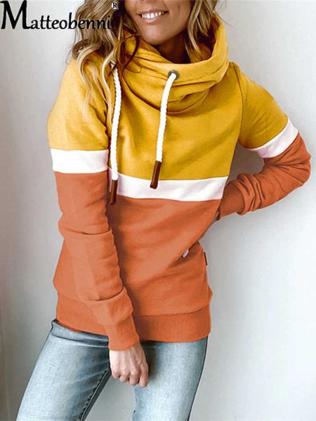 women's hoodies sweatshirts autumn long sleeve pullover casual drawstring turtleneck winter hoodies women fashion contrast hooded swea, Black
women's hoodies sweatshirts autumn long sleeve pullover casual drawstring turtleneck winter hoodies women fashion contrast hooded swea, Black