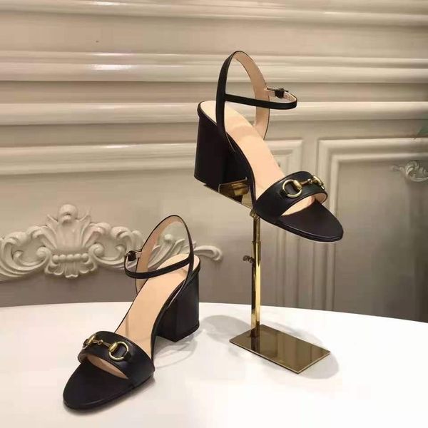 european classic luxury style women's sandals fashion dress shoes heel sandals letter leather to make rubber outsole more color gold ch, Black
european classic luxury style women's sandals fashion dress shoes heel sandals letter leather to make rubber outsole more color gold ch, Black