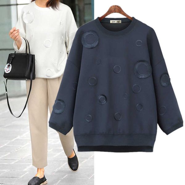 women's hoodies sweatshirts embroidery women pullover casual elegant long sleeve sweatshirt o-neck basic hoodies spring autumn t220929, Black
women's hoodies sweatshirts embroidery women pullover casual elegant long sleeve sweatshirt o-neck basic hoodies spring autumn t220929, Black