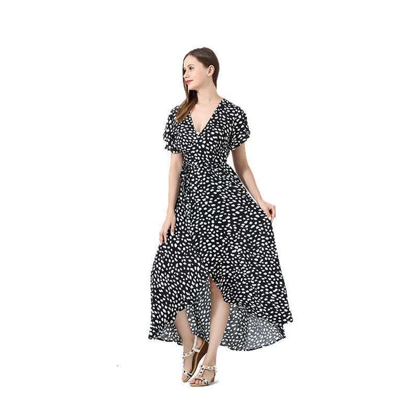 women's clothing 2022 summer new style v-neck short sleeve small floral lace irregular large hem dress, White
women's clothing 2022 summer new style v-neck short sleeve small floral lace irregular large hem dress, White