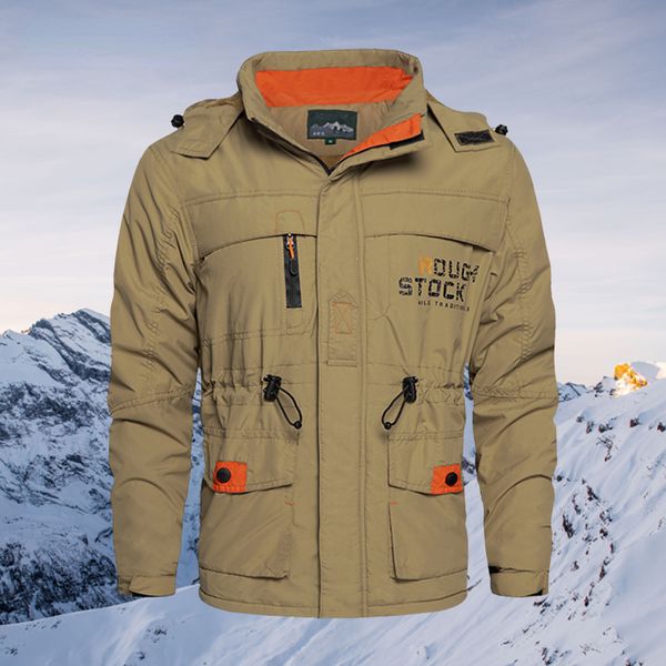 2022 winter new men's parkas warm thick hooded coats men casual tactical military jackets male velvet overcoat outdoor clothing, Black;brown
2022 winter new men's parkas warm thick hooded coats men casual tactical military jackets male velvet overcoat outdoor clothing, Black;brown