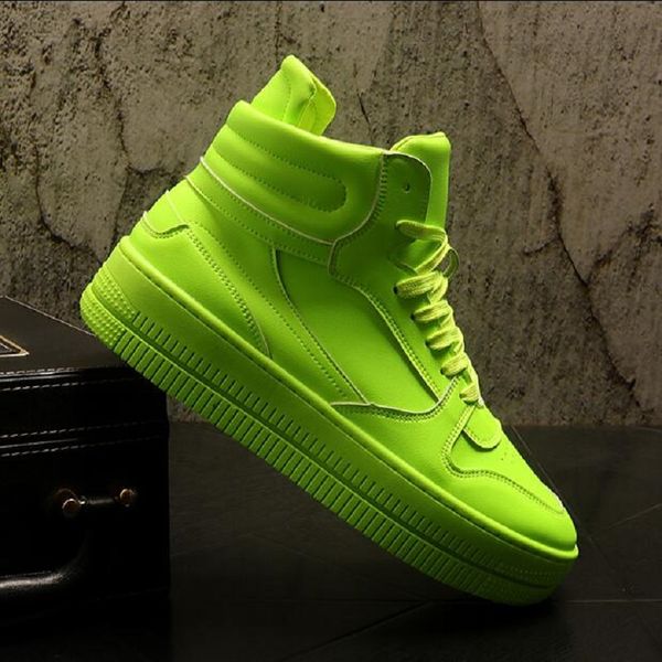 new men leather casual sports shoes skateboard shoes high boots zapatillas hombre dh6, Black
new men leather casual sports shoes skateboard shoes high boots zapatillas hombre dh6, Black