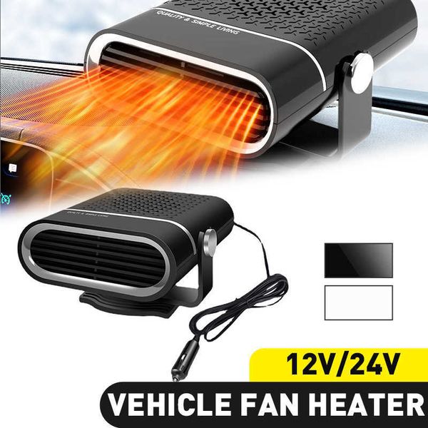 Space Heaters 12V/24V Car Heater Electric Heating Fan Porta…