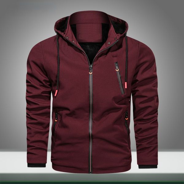 new men casual military jackets hooded coats male outdoor cargo windbreaker jacket windproof autumn outerwer coat solid clothing, Black;brown
new men casual military jackets hooded coats male outdoor cargo windbreaker jacket windproof autumn outerwer coat solid clothing, Black;brown