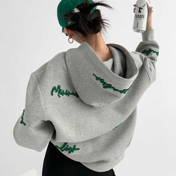 women's hoodies sweatshirts dayifun embroidered hooded sweatshirt 2022 new cotton women's loose jackets oversized hoodies pullover, Black
women's hoodies sweatshirts dayifun embroidered hooded sweatshirt 2022 new cotton women's loose jackets oversized hoodies pullover, Black