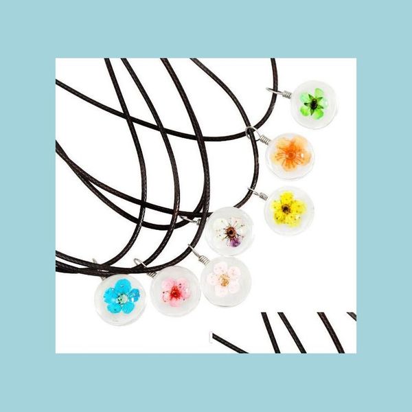 pendant necklaces glass ball dried flower necklace leather chain handmade flowers necklaces girlfriend gifts elegant jewelry drop del dhws6, Silver
pendant necklaces glass ball dried flower necklace leather chain handmade flowers necklaces girlfriend gifts elegant jewelry drop del dhws6, Silver