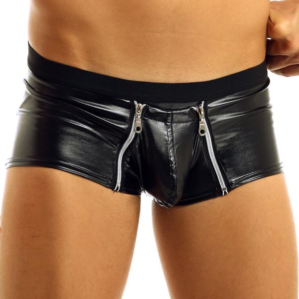 briefs panties men open crotch underwear black fetish gay lingerie faux leather zipper pouch boxer underpants shorts 220930, Red;black
briefs panties men open crotch underwear black fetish gay lingerie faux leather zipper pouch boxer underpants shorts 220930, Red;black