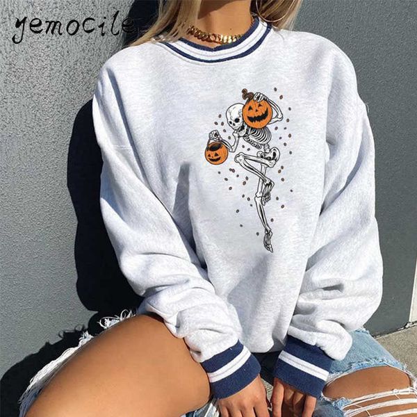 women's hoodies sweatshirts halloween pumpkin skull print sweatshirt for women 2020 fall europe and america style new casual thin pullo, Black
women's hoodies sweatshirts halloween pumpkin skull print sweatshirt for women 2020 fall europe and america style new casual thin pullo, Black