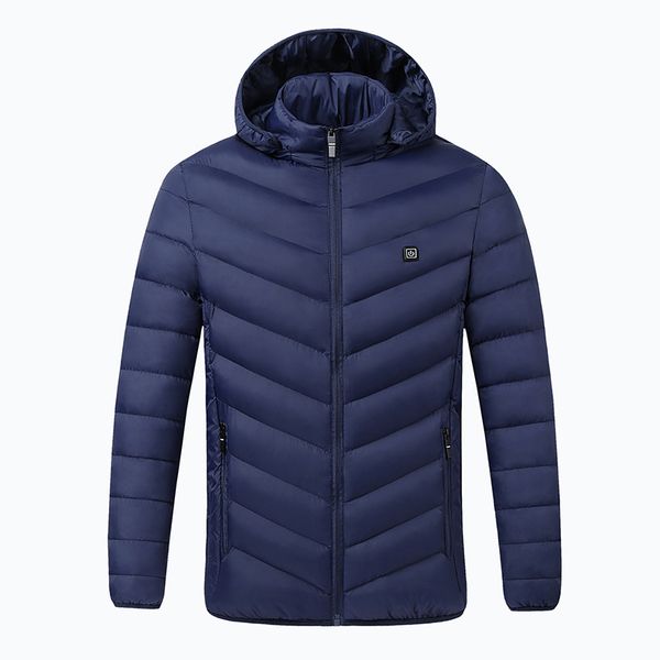 men's down parkas winter outdoor sports popular warm heated jacket for men intelligent usb heating windbreaker heated jackets with mobi, Black
men's down parkas winter outdoor sports popular warm heated jacket for men intelligent usb heating windbreaker heated jackets with mobi, Black