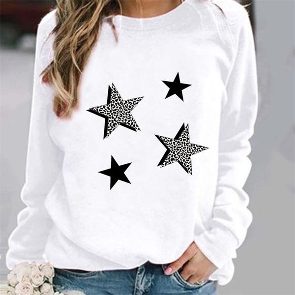 women's hoodies sweatshirts leopard star trend cute woman pullovers clothing ladies spring autumn winter womens female o-neck casual 22, Black
women's hoodies sweatshirts leopard star trend cute woman pullovers clothing ladies spring autumn winter womens female o-neck casual 22, Black