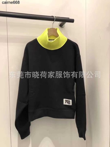 dsigner new women's hoodies sweatshirts aw winter new loose neck casual splice pullover color contrast knit neck sweater, Black
dsigner new women's hoodies sweatshirts aw winter new loose neck casual splice pullover color contrast knit neck sweater, Black