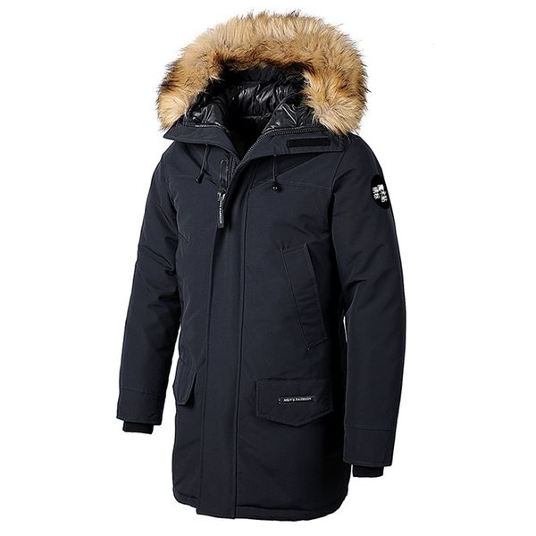 mens jackets winter long fur collar thick parkas jacket hooded waterproof cotton outwear outdoor warm windproof coats men 220930, Black;brown
mens jackets winter long fur collar thick parkas jacket hooded waterproof cotton outwear outdoor warm windproof coats men 220930, Black;brown