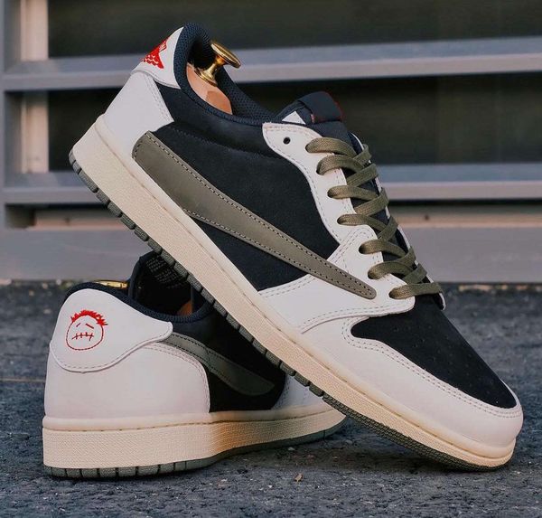 authentic shoes travis scotts x 1 low og wmns olive dz4137-106 sail/university red-black-medium olive outdoor men women sports sneaker with, Red;white
authentic shoes travis scotts x 1 low og wmns olive dz4137-106 sail/university red-black-medium olive outdoor men women sports sneaker with, Red;white