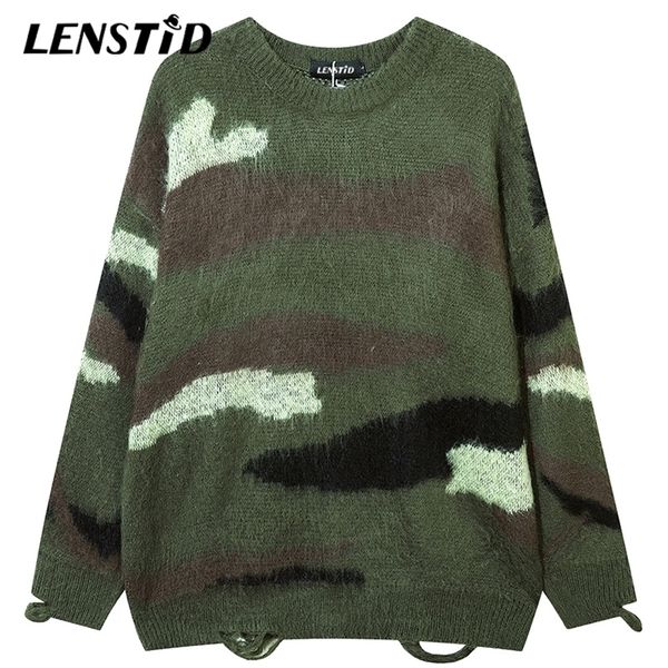 men's sweaters lenstid autumn men knitted jumper hip hop ripped camouflage vintage streetwear harajuku fashion loose pullovers hipster, White;black
men's sweaters lenstid autumn men knitted jumper hip hop ripped camouflage vintage streetwear harajuku fashion loose pullovers hipster, White;black