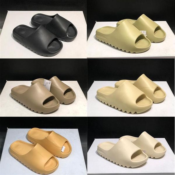 2021 slippers men women slide bone white total orange resin earth brown soot core foam runner beach sandals mens sneakers us 5-11282k, Black
2021 slippers men women slide bone white total orange resin earth brown soot core foam runner beach sandals mens sneakers us 5-11282k, Black