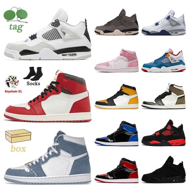 2023 new women mens 4s basketball shoes jumpman 4 1 military high og lost found denim 1s midnight navy a ma maniere oreo red thunder bred tr
2023 new women mens 4s basketball shoes jumpman 4 1 military high og lost found denim 1s midnight navy a ma maniere oreo red thunder bred tr