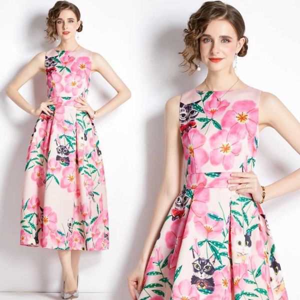 women's clothing wind sleeveless high waist dress three dimensional cut a line skirt, White
women's clothing wind sleeveless high waist dress three dimensional cut a line skirt, White
