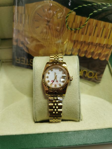 with original box papers luxury women watch lady size 26mm date girl sapphire glass wristwatch automatic mechanical movement watch 2022, Slivery;brown
with original box papers luxury women watch lady size 26mm date girl sapphire glass wristwatch automatic mechanical movement watch 2022, Slivery;brown