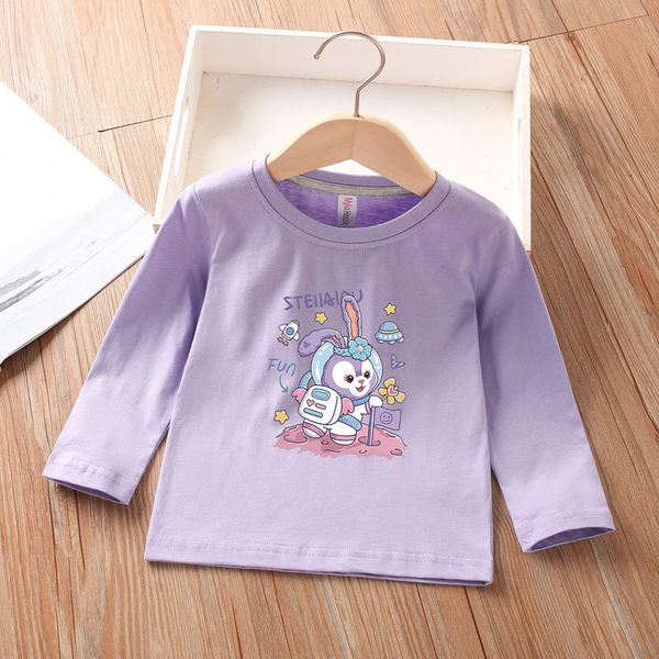 disney warm long sleeved t-shirt pure cotton spring and autumn round neck rabbit printing base coat classic, Blue
disney warm long sleeved t-shirt pure cotton spring and autumn round neck rabbit printing base coat classic, Blue