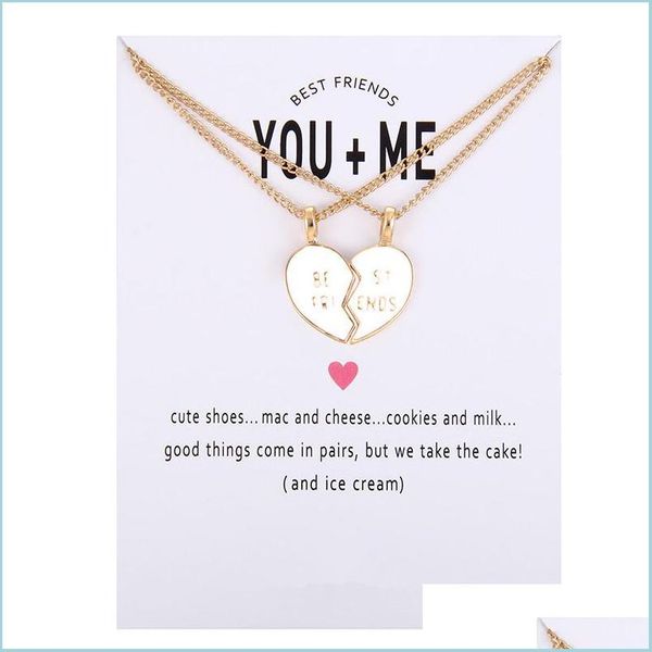 pendant necklaces you and me friendship glaze broken heart pendant necklaces friend alloy clavicle chain necklace for girls jewe dhl8i, Silver
pendant necklaces you and me friendship glaze broken heart pendant necklaces friend alloy clavicle chain necklace for girls jewe dhl8i, Silver