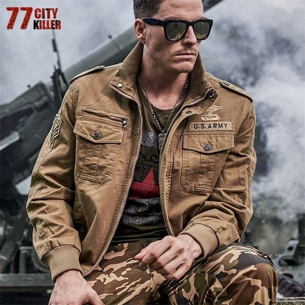 mens jackets 77city killer military jacket men plus size 6xl bomber jacket men autumn winter casual cotton flight jacket jaqueta masculina 2, Black;brown
mens jackets 77city killer military jacket men plus size 6xl bomber jacket men autumn winter casual cotton flight jacket jaqueta masculina 2, Black;brown