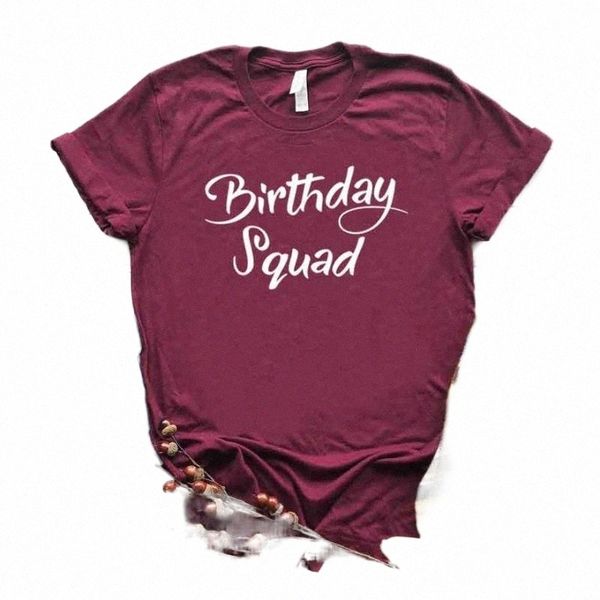 birthday squad women tshirt cotton casual funny t shirt gift for lady yong girl tee 6 color drop ship p969 women's t-shirt x7my#, White
birthday squad women tshirt cotton casual funny t shirt gift for lady yong girl tee 6 color drop ship p969 women's t-shirt x7my#, White