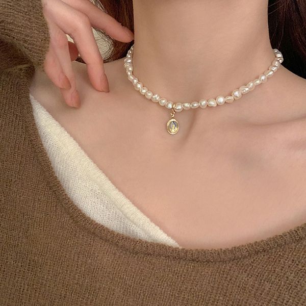 beaded necklaces jacoso baroque pearls choker collar necklace for women light luxury female elegant korea fashion accessories gifts for part, Silver
beaded necklaces jacoso baroque pearls choker collar necklace for women light luxury female elegant korea fashion accessories gifts for part, Silver