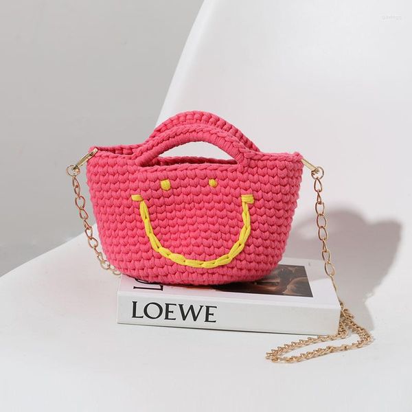 evening bags mini rope crochet women's handbags luxury designer knitting shoulder bag sling small smile crossbody for women
evening bags mini rope crochet women's handbags luxury designer knitting shoulder bag sling small smile crossbody for women
