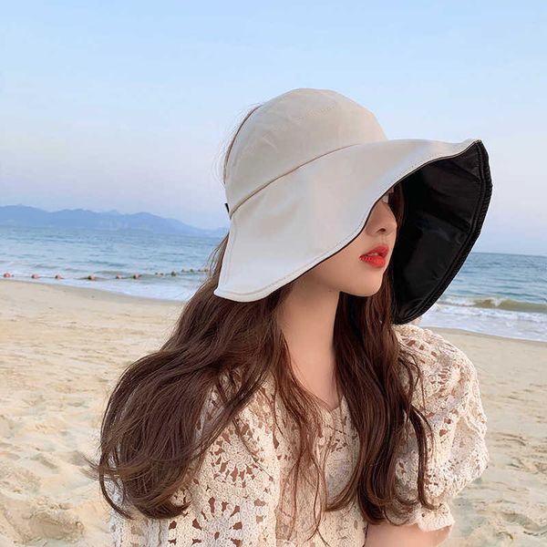 wide s women's summer uv protection fashionable panama big brim cap beach sunhats wild empty ponytail hat vacation 0929, Blue;gray
wide s women's summer uv protection fashionable panama big brim cap beach sunhats wild empty ponytail hat vacation 0929, Blue;gray