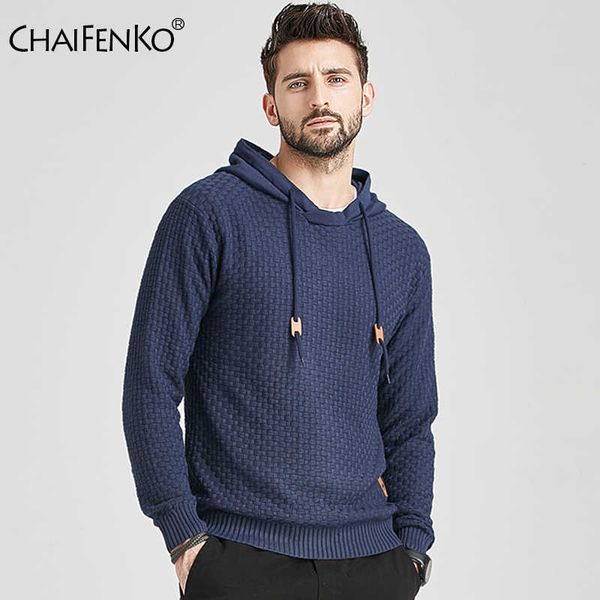 men's sweaters chaifenko brand hooded casual fashion streetwear solid sweater new autumn knitted hoodies t220928, White;black
men's sweaters chaifenko brand hooded casual fashion streetwear solid sweater new autumn knitted hoodies t220928, White;black